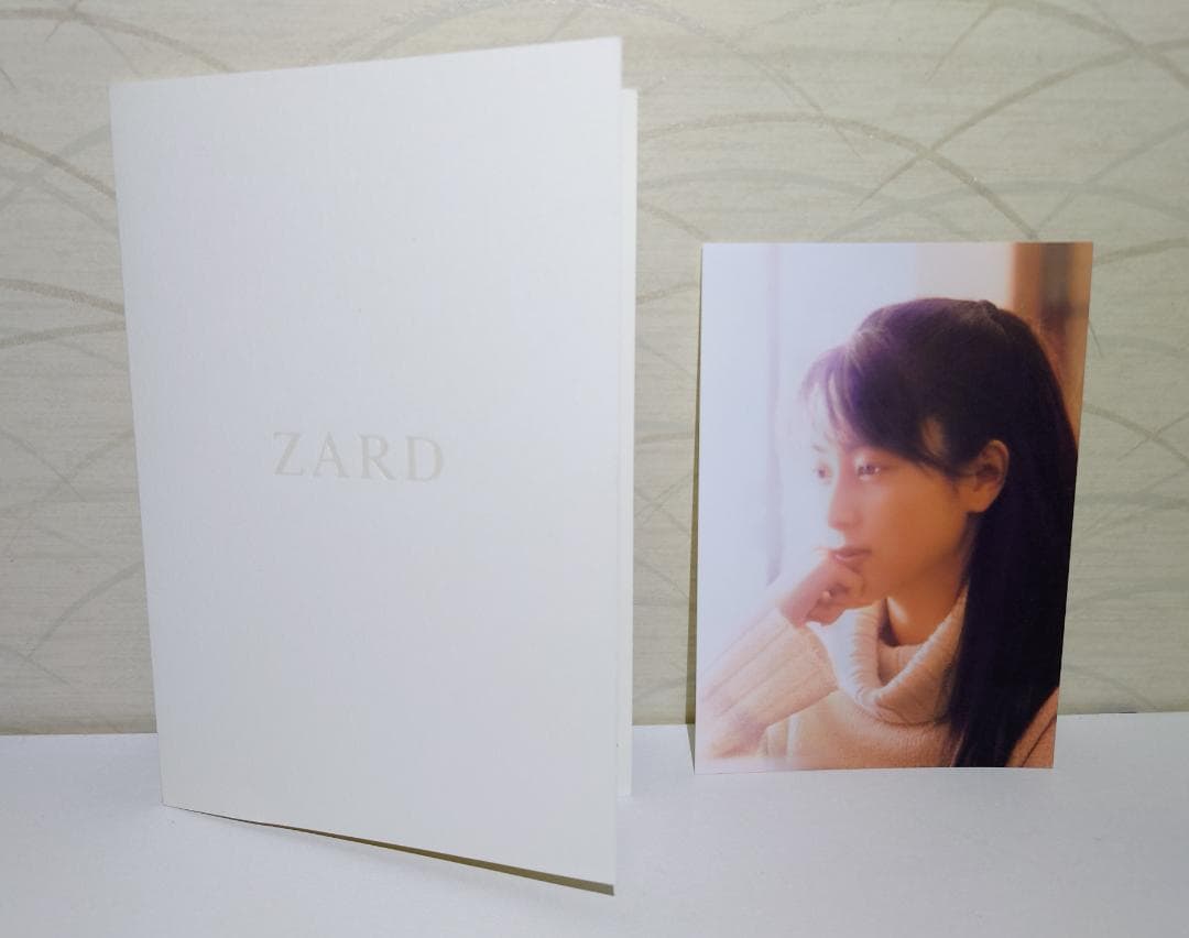 美品　直筆サイン　ZARD　坂井泉水　8㎝CD 2枚　写真付き　ファンクラブ限定