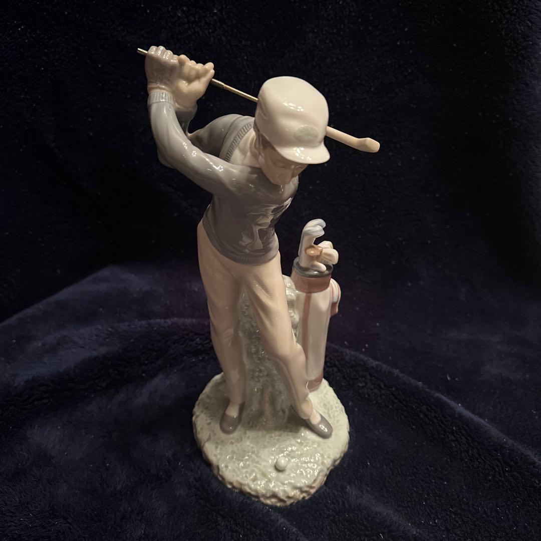 Lladro ゴルファー フィギュア 4934