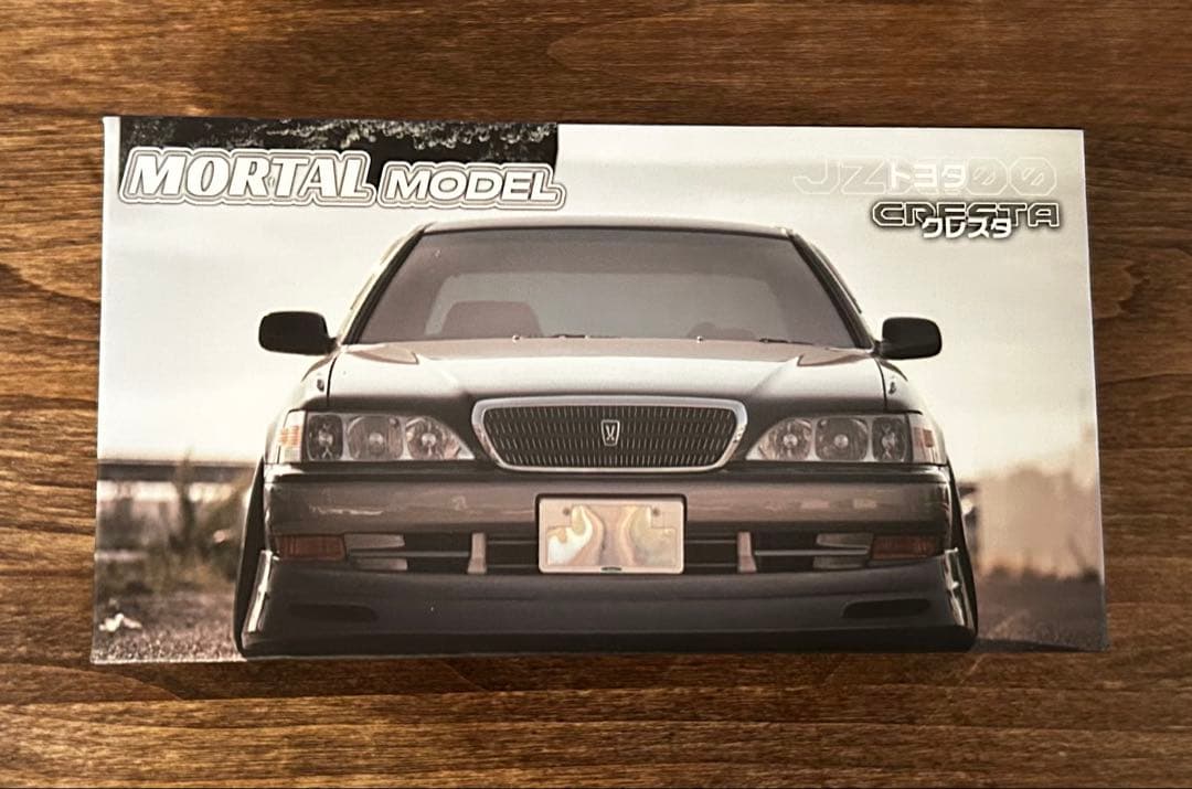 MORTAL 1/64 トヨタ クレスタ カスタム ドリ仕様 ブラック 黒