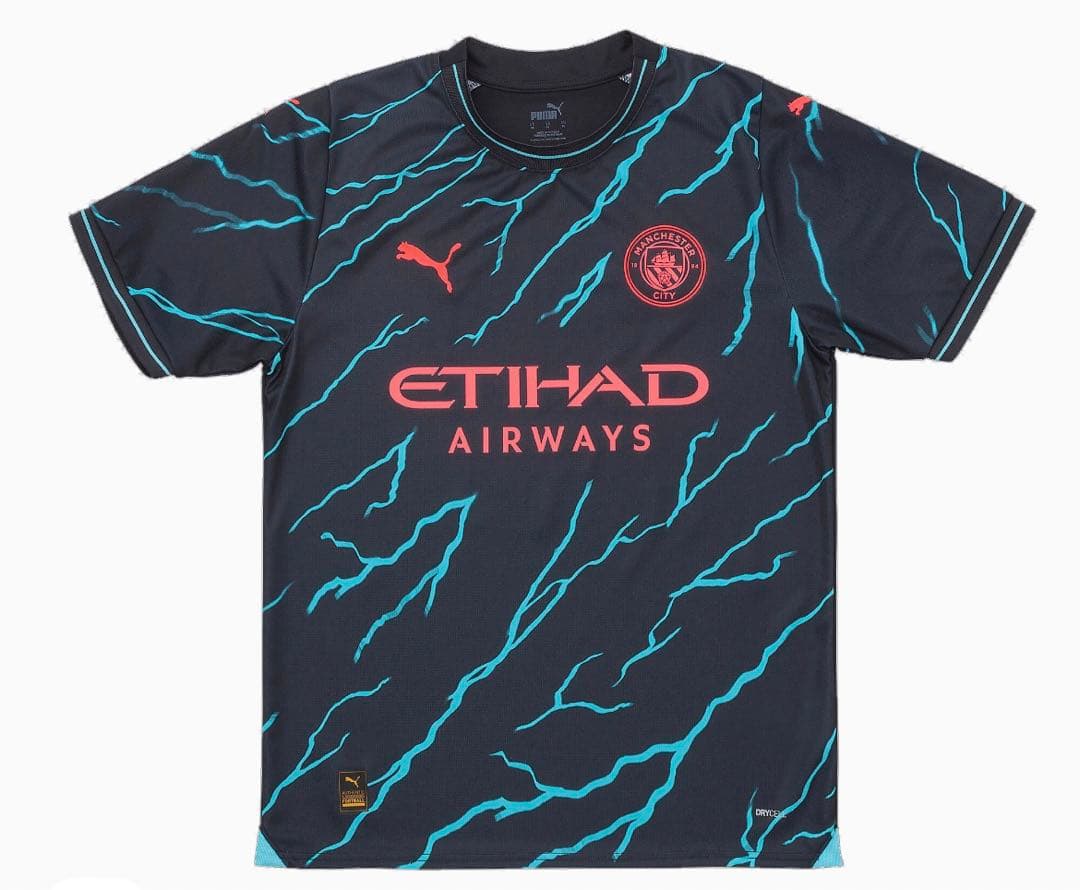 即日配送！！マンチェスターシティ ブラックアイパッチ　デ・ブライネ