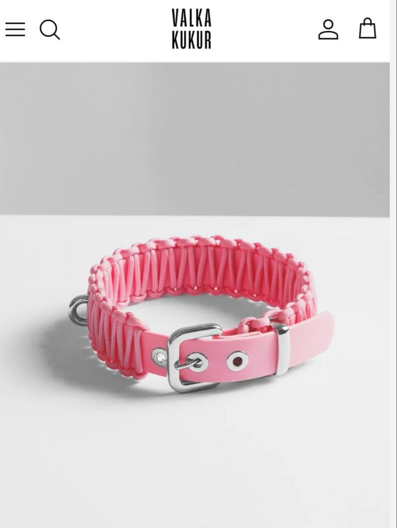 VALKA KUKUR 首輪 ピンク
