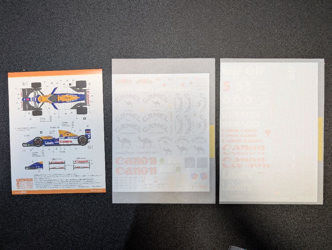 【オマケ多数】タミヤ 1/12 ウィリアムズ FW14B ルノー