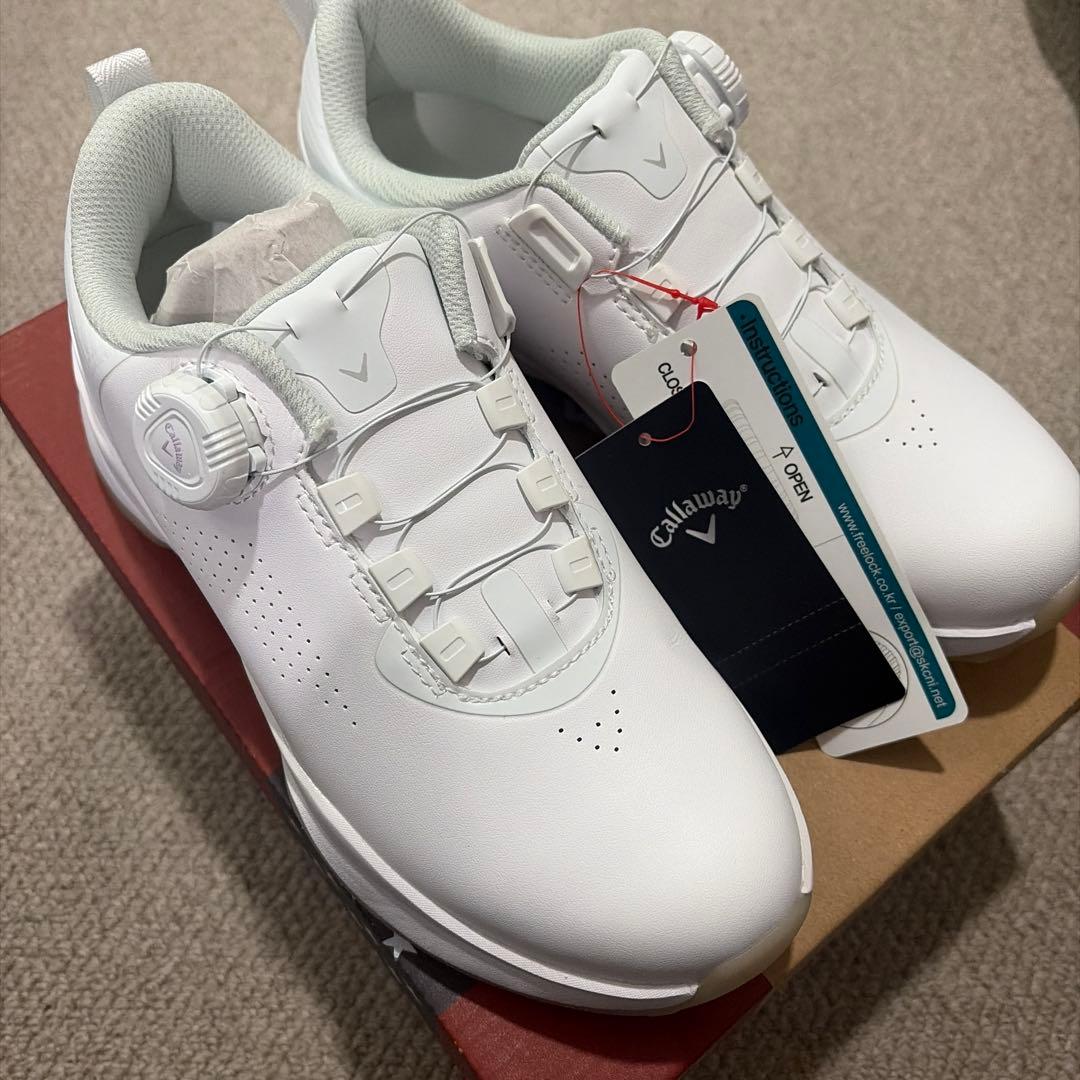 新品未使用タグ付き キャロウェイ　レディース　ゴルフシューズ