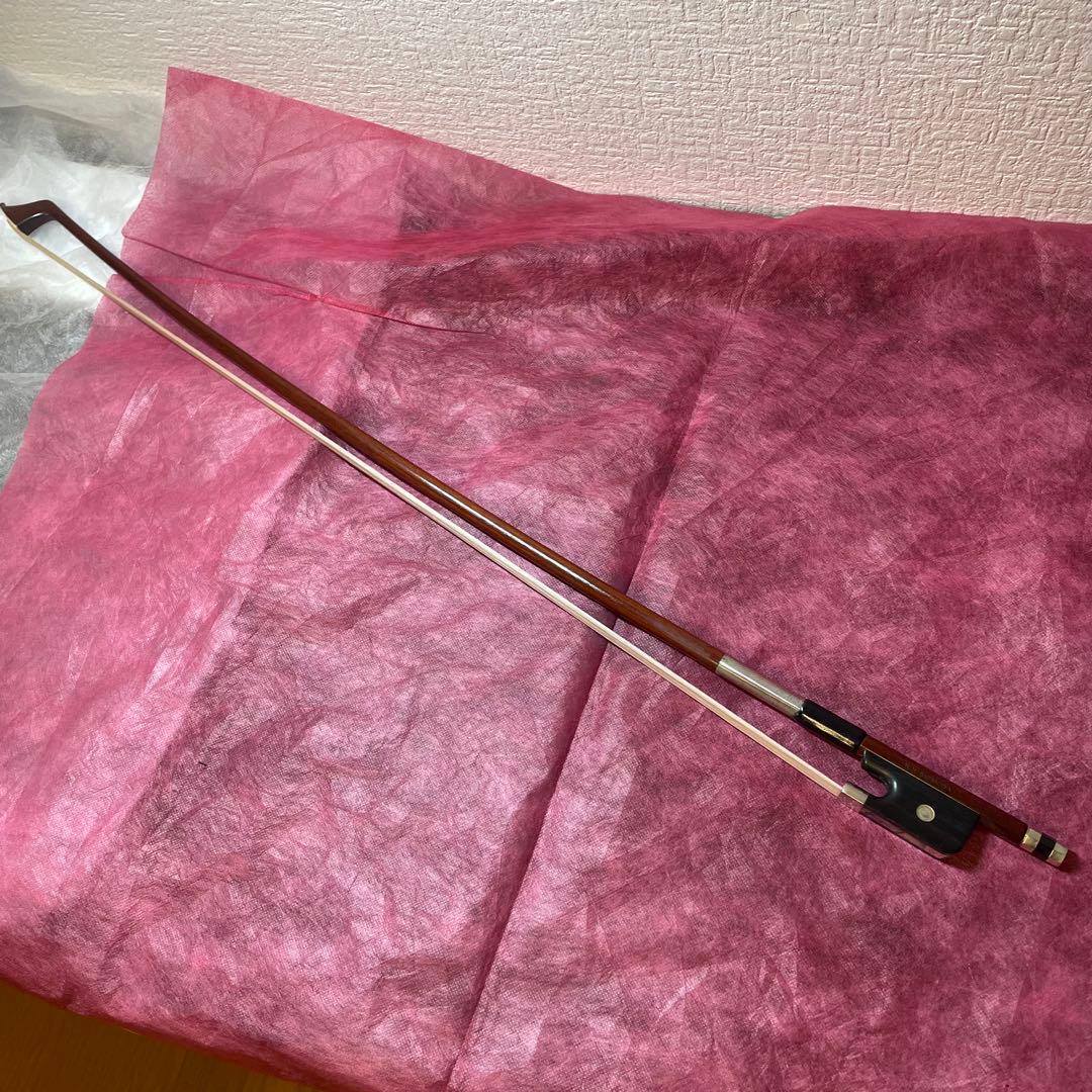 チェロ弓 K.K.SHIMORA ドイツ製 4/4