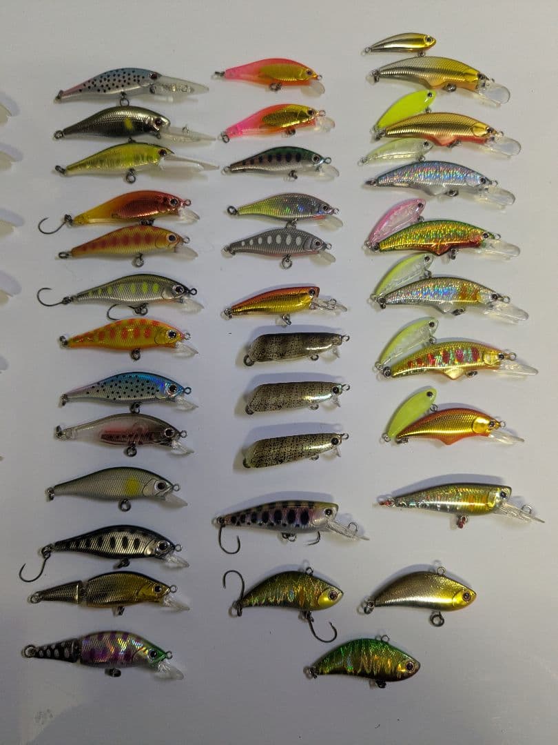 パームス　ミノー画像のセット　ケース付き