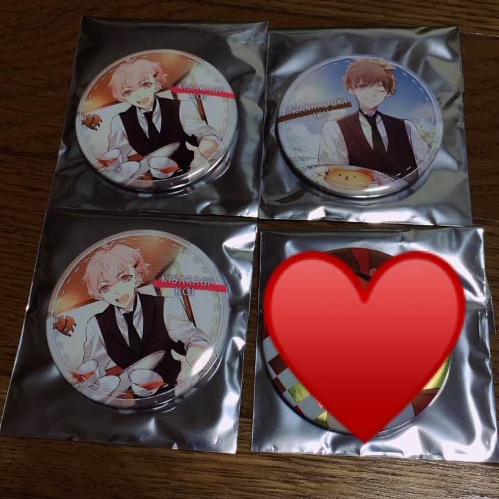 ツキウタ。 缶バッジ