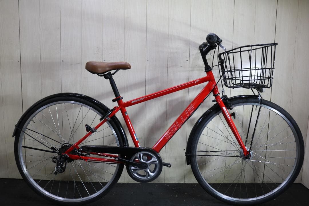 モーリス 27型 シマノ6速 430mm AUTO LED仕様 通勤クロス