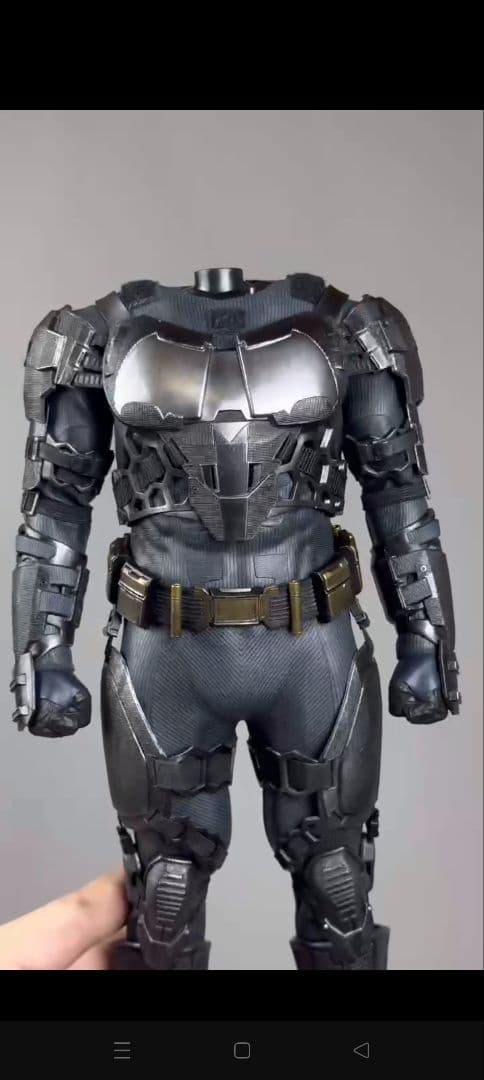 希少！　カスタム品　ホットトイズ　 『ザ・フラッシュ』バットマン＆バットサイクル