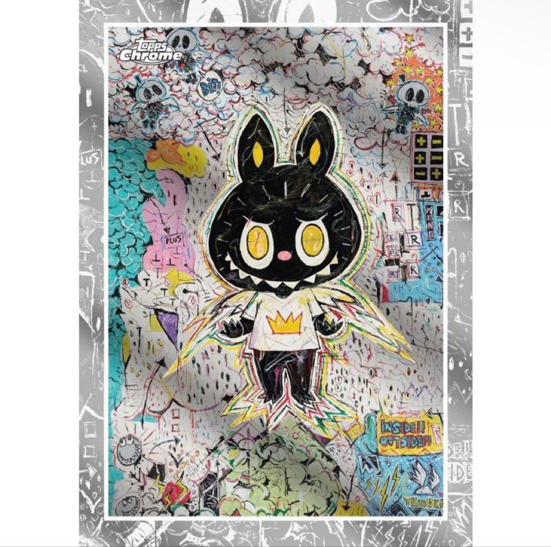 2025 Topps Chrome Labubu 5 BOX 新品・未開封