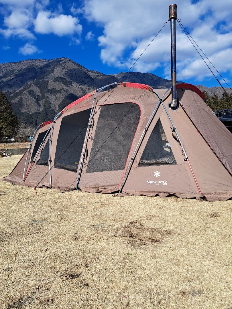 スノーピーク トルテュPro. 煙突ポート加工済みテント