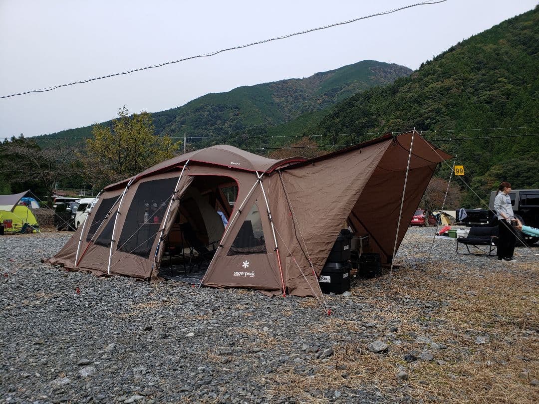 スノーピーク トルテュPro. 煙突ポート加工済みテント