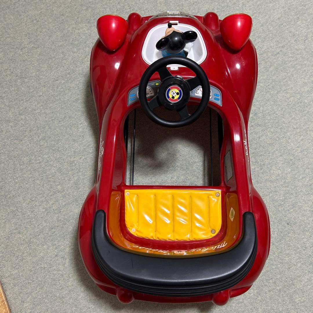 ミッキー　車　希少　レトロ　ヴィンテージ　プラスワン　ペダルカー