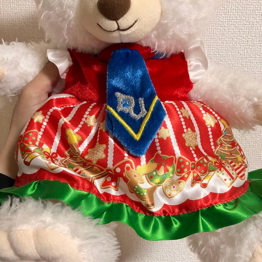 ホイップ　ディズニーストア　ぬいぐるみ　ドナルドダック　クリスマス　服付き