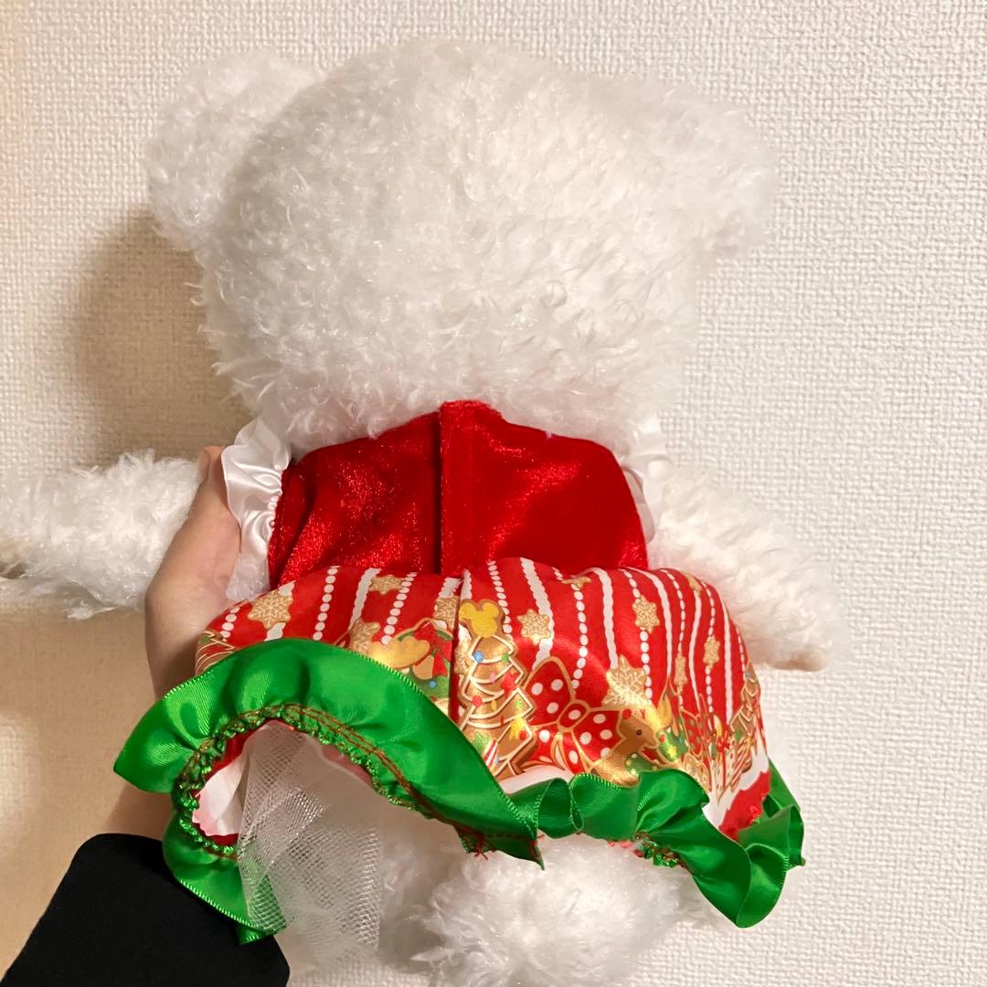 ホイップ　ディズニーストア　ぬいぐるみ　ドナルドダック　クリスマス　服付き