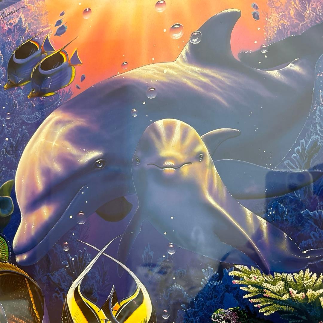 ラッセン　マザーズラブII マザーズラブ２　ポスター　絵画　版画　額装品