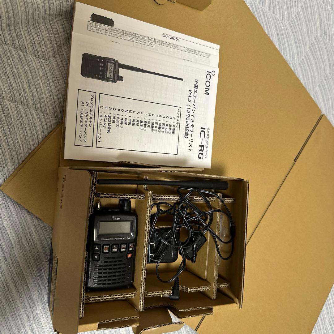 アイコムIC-R6エアバンドレシーバー【STP】