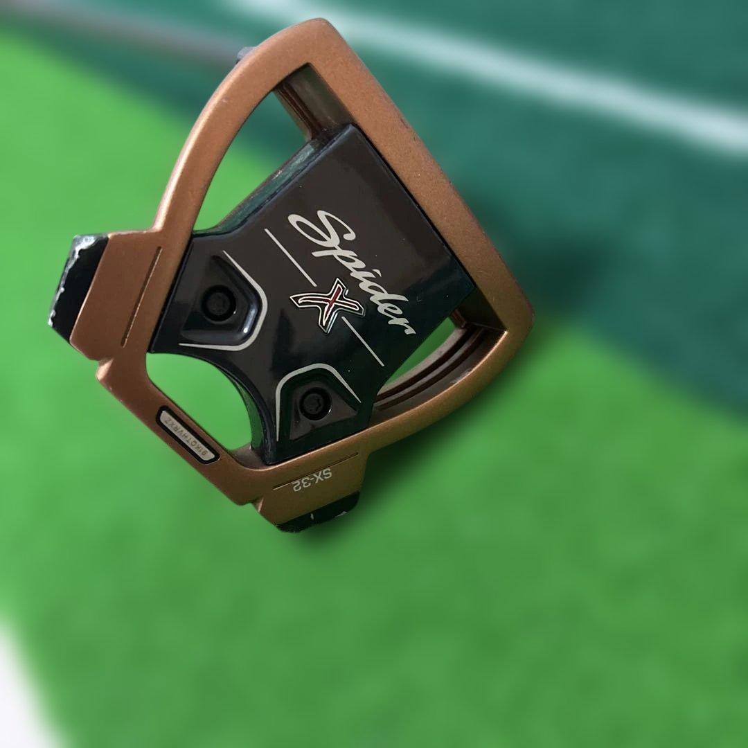 Spider X パター テーラーメイド　レフティー用　ヘッドカバー付