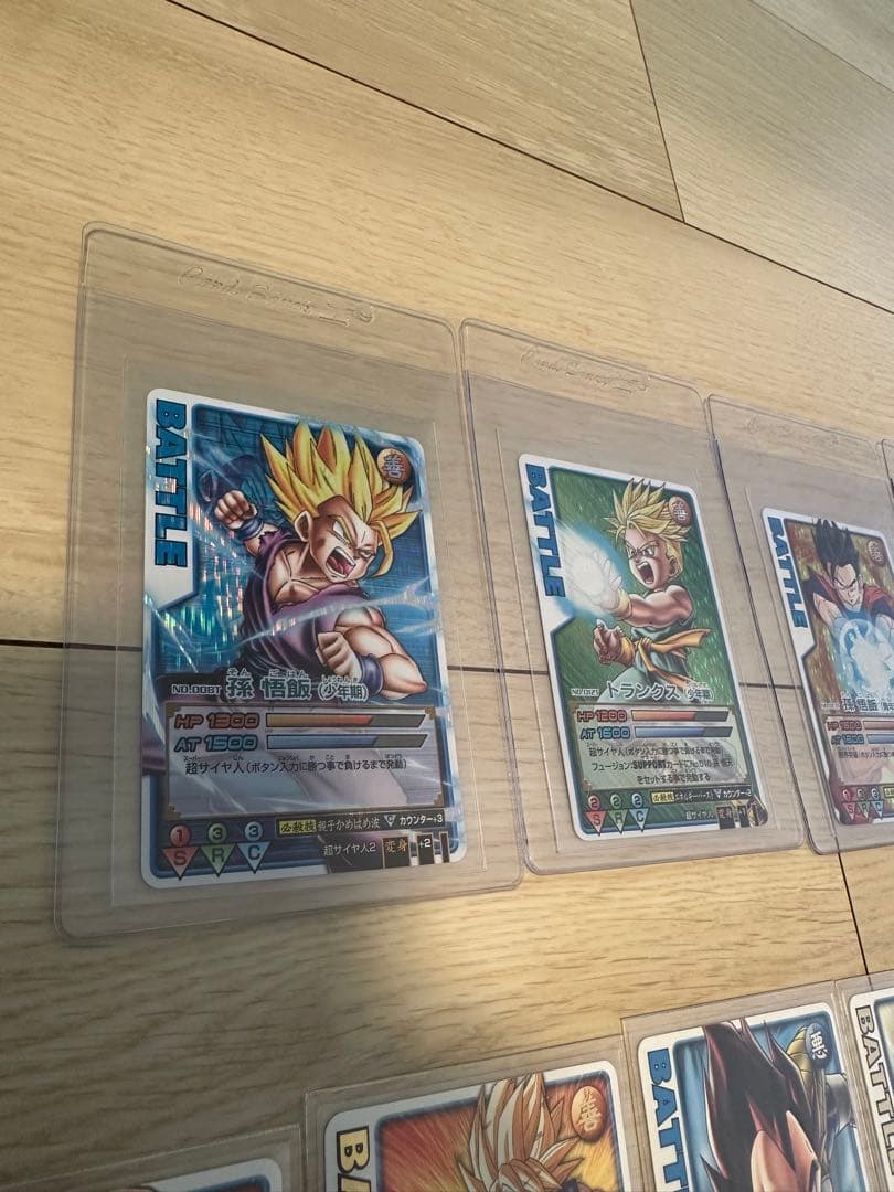 【超美品】ドラゴンボールZ データカードダス ロケテセミコンプ