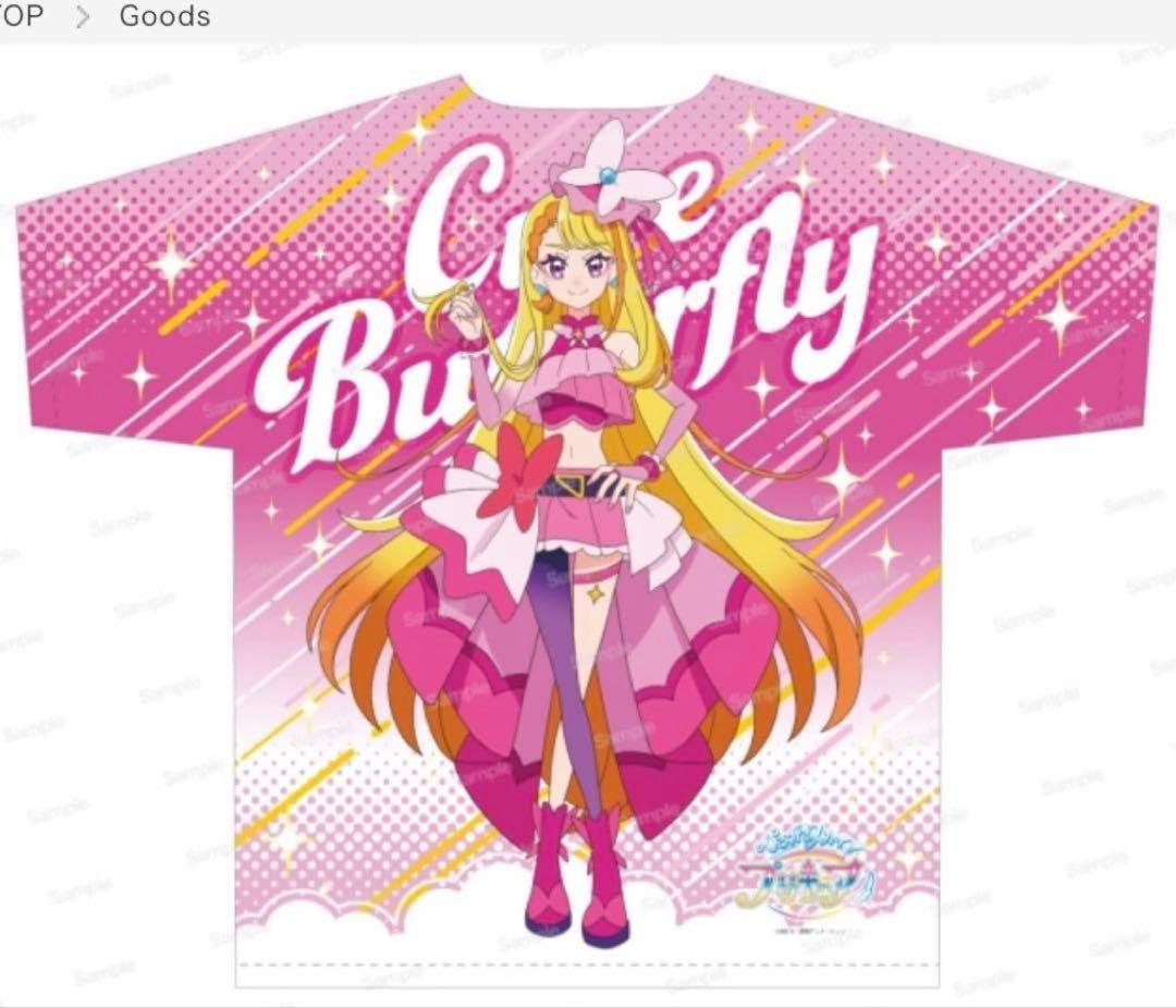 プリキュア フルグラフィック Tシャツ キュアバタフライ