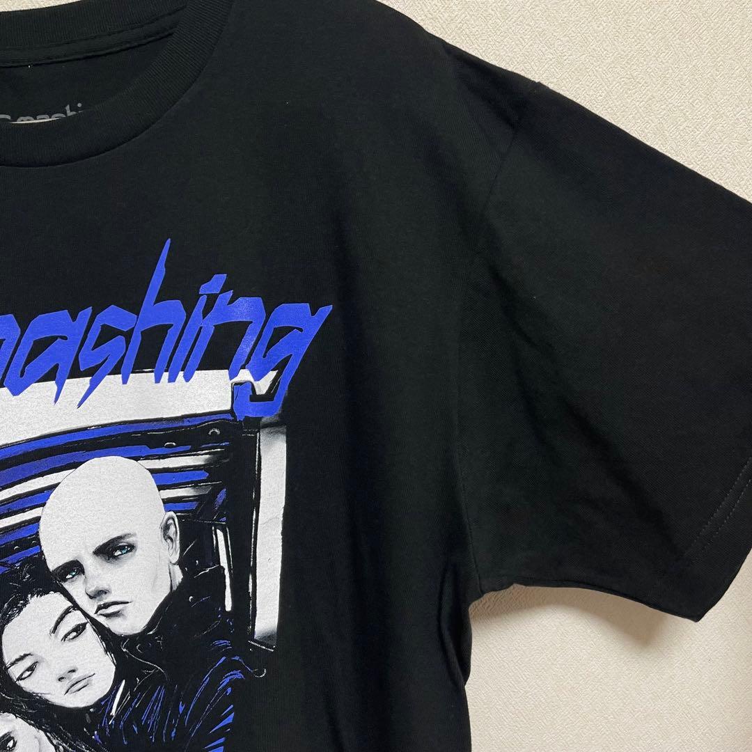 【Lサイズ新品未使用】スマッシングパンプキンズ Tシャツ 黒 スマパン 日本公演