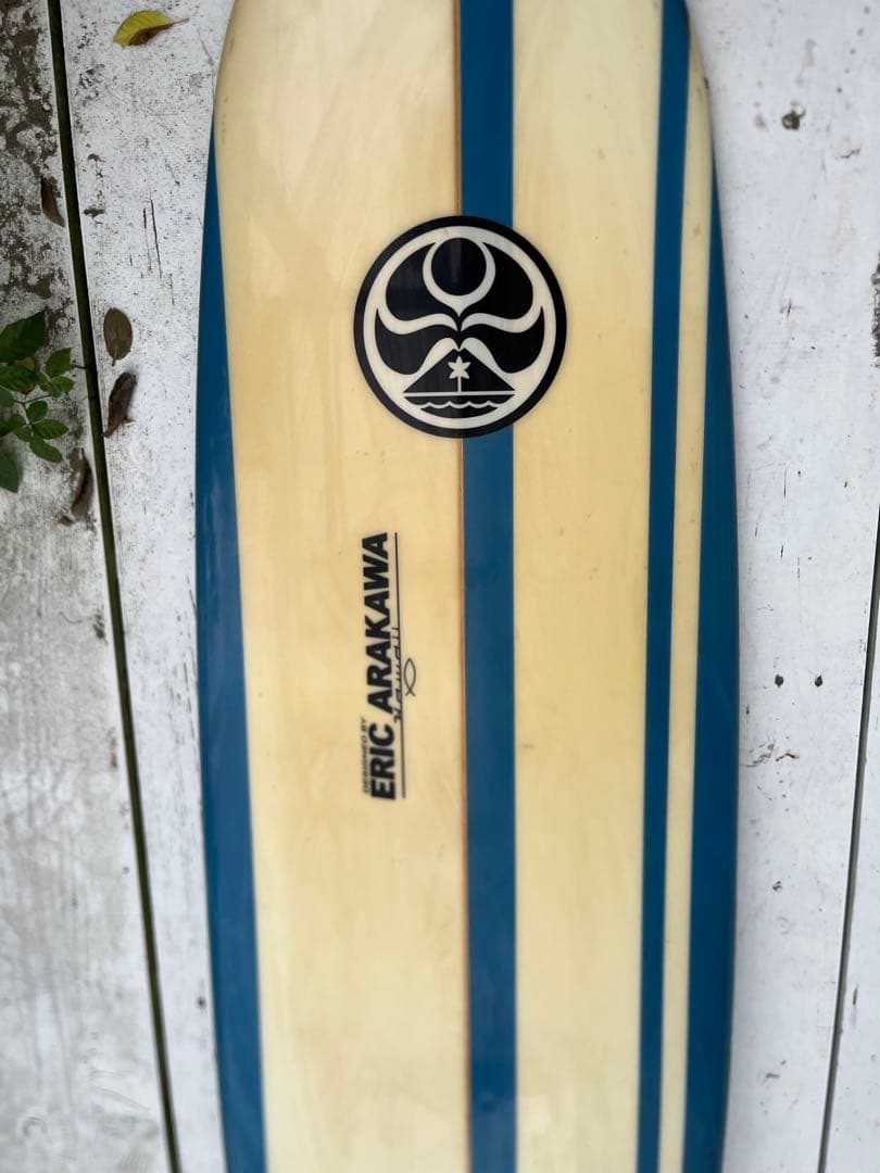 HIC ロングボード、フィン付 / ERIC ARAKAWA 引き取り限定