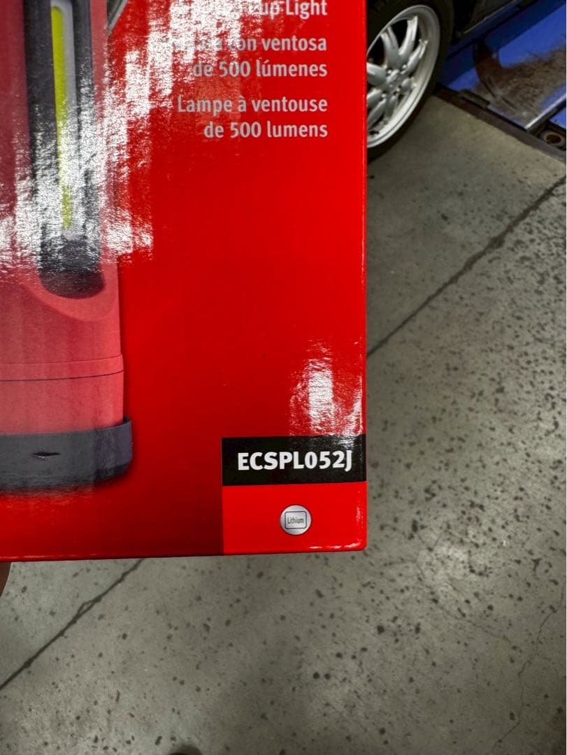 Snap-on 500ルーメン 吸盤付きライト ECSPLO52