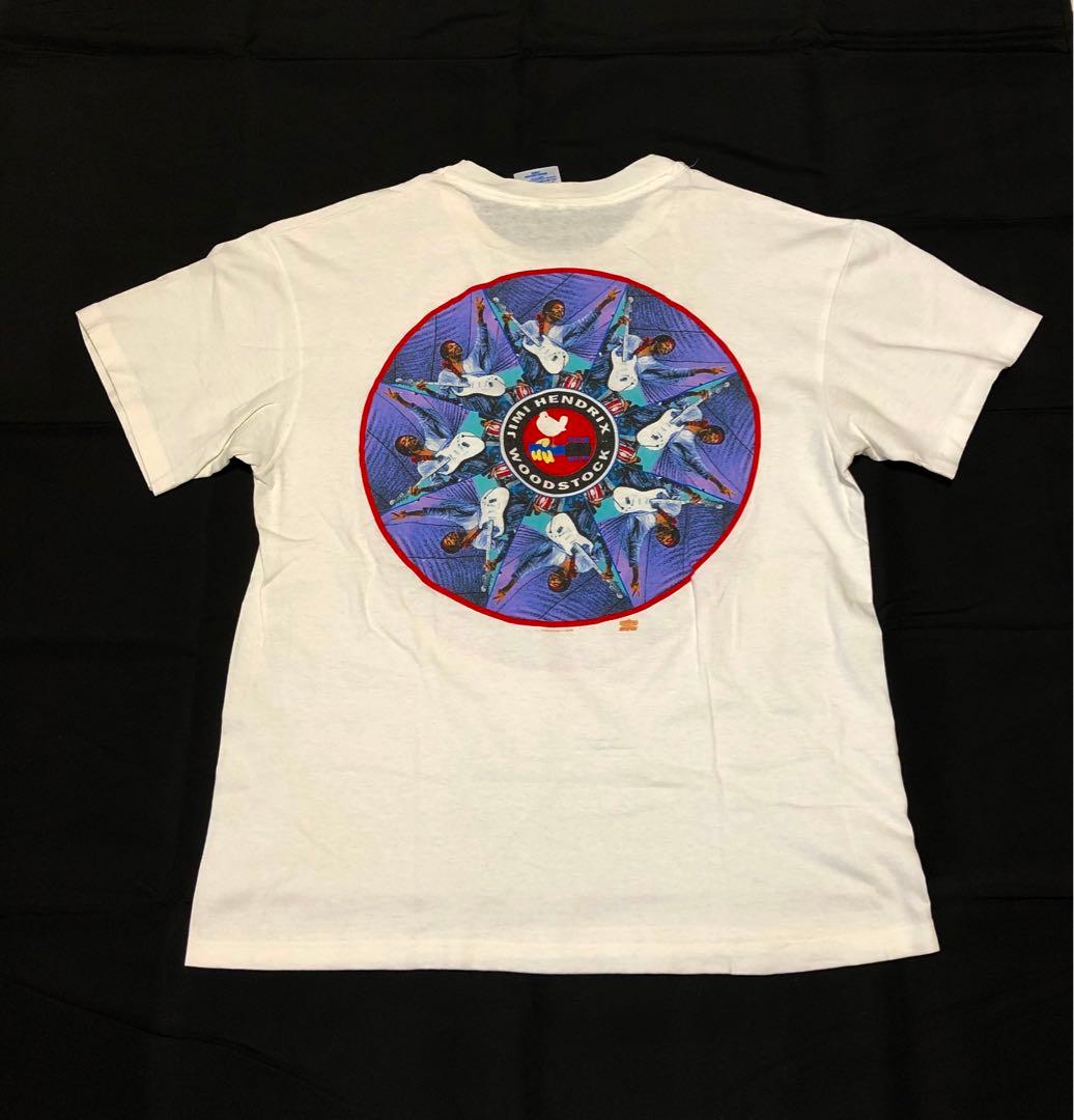 JIMI HENDRIX tシャツ ビンテージ ジミヘン 白 L Hanes