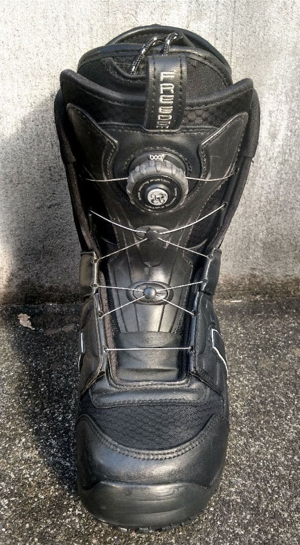 【APX】 スノーボードブーツ　 ボアシステム　ダイヤル式　ブラック　２７cm