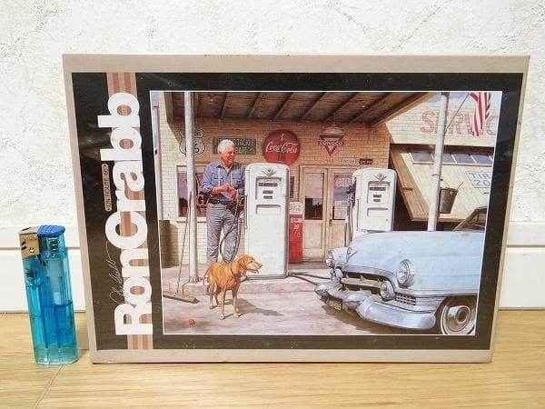 新品 ビンテージ RonCrabb ルート66 ジグソーパズル 300ピース