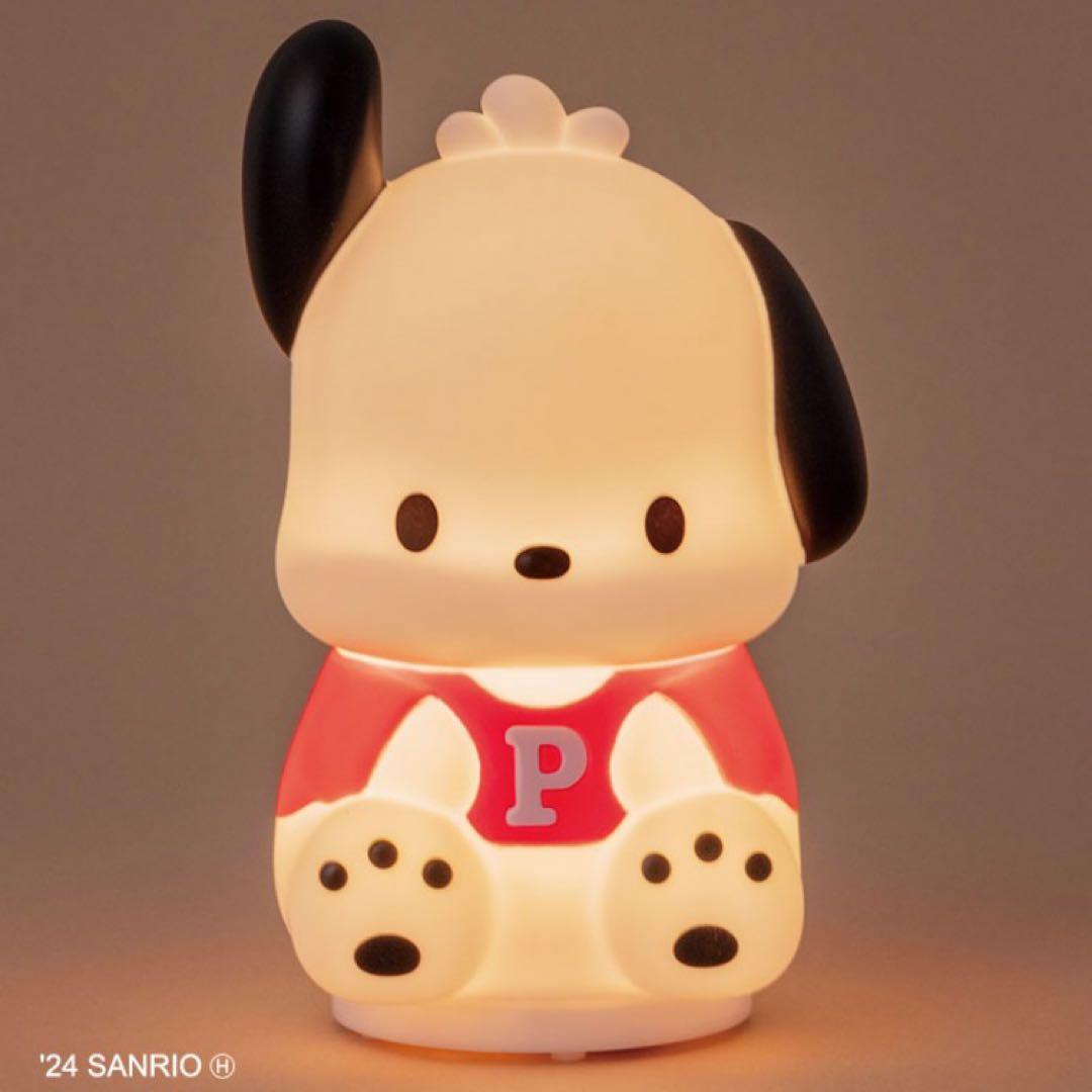 サンリオお部屋ライト4種セット　ばつ丸　ポチャッコ　タキシードサム　ハンギョドン