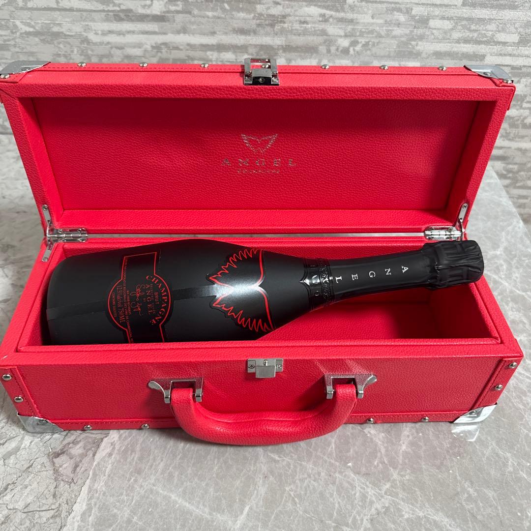 エンジェル シャンパン ヘイロー レッド ケース付き