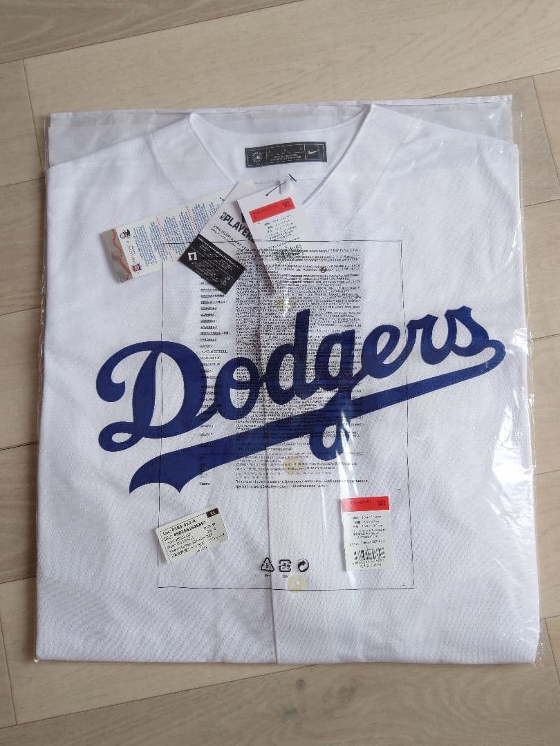 【正規品】 新品タグ付き ドジャース 大谷翔平 ユニフォーム Ｌ