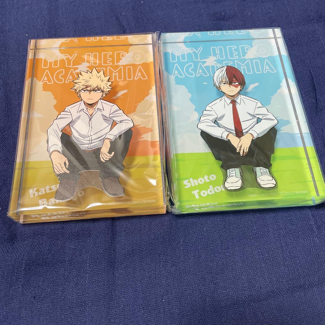 僕のヒーローアカデミア アクリルブロック 青春 ver. 爆豪勝己 轟焦凍