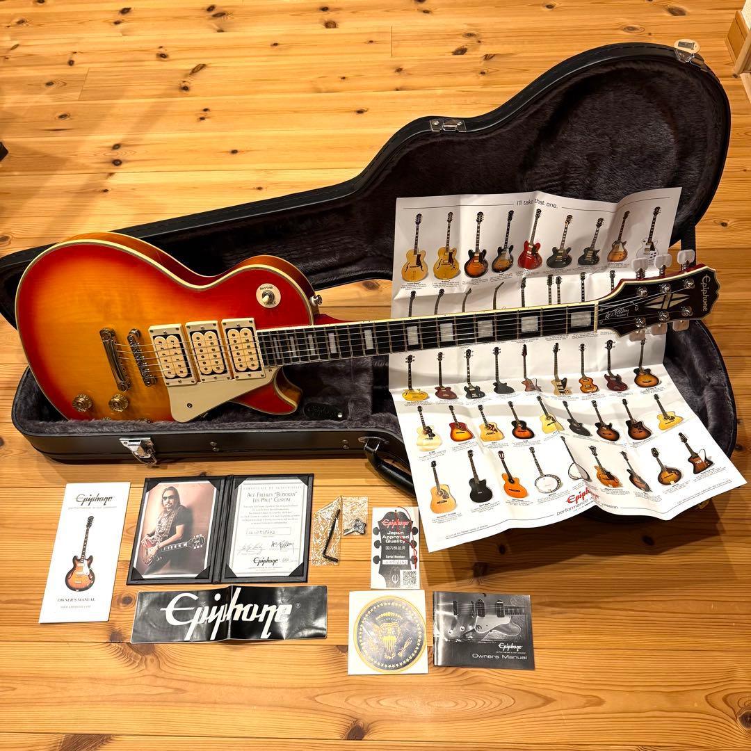 エピフォン　エース　武道館　レスポール　キッス