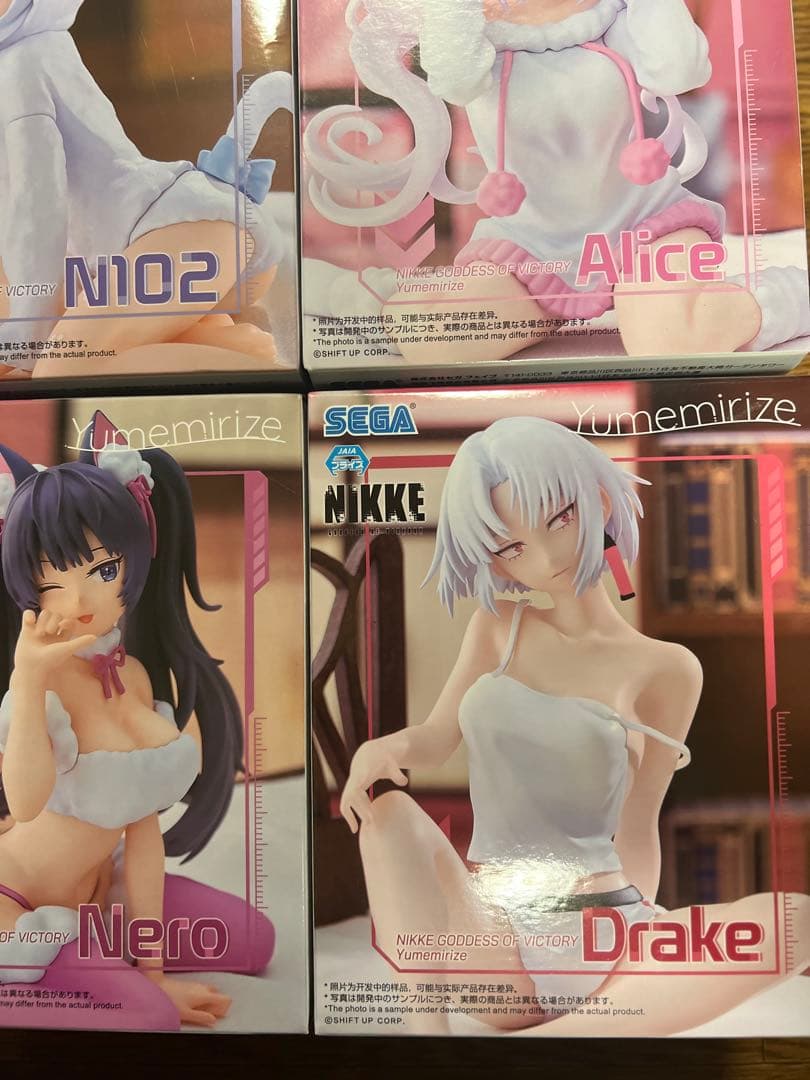 nikke モダニア アリス ネロ バイパー アニス N102 ドレイク 9個