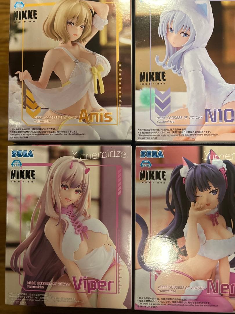 nikke モダニア アリス ネロ バイパー アニス N102 ドレイク 9個