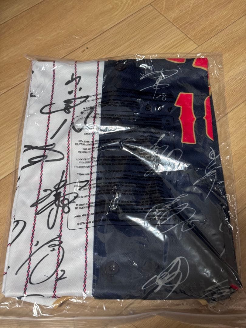 非売品WBC 2023大谷翔平 日本代表 サインプリント ハーフユニフォーム