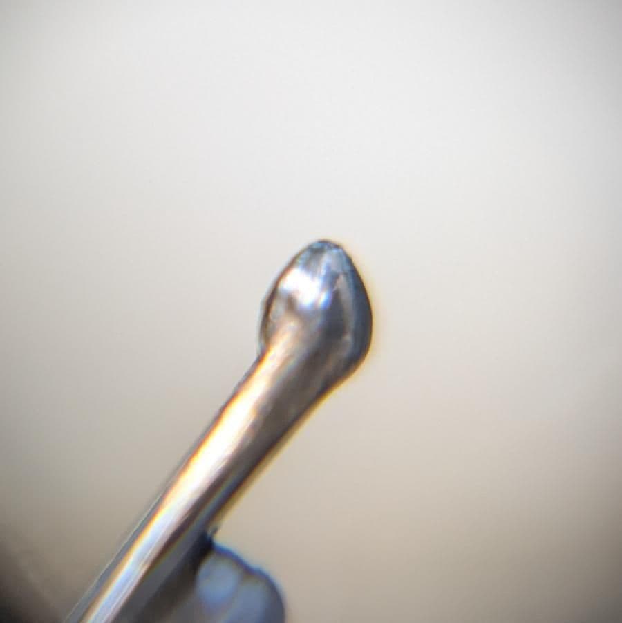 【カスタム】キャップレスデシモ ダークブルーマイカ 中字→小太刀風研ぎ