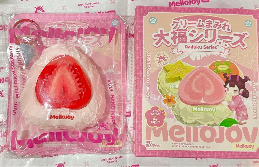 市*司様 mellojoy 大福 クリーム ストロベリー いちご 苺 フルーツ