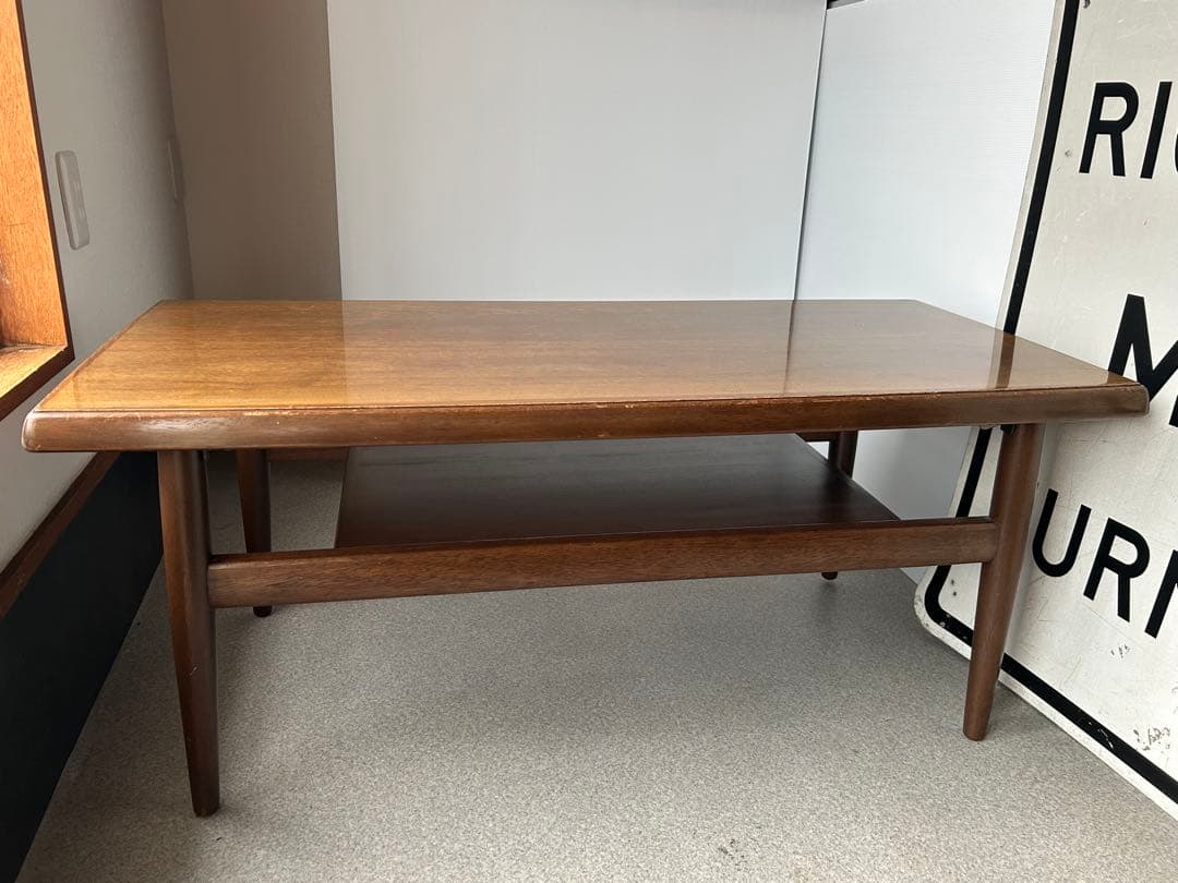 オールドマルニ　マルニ木工　ヴィンテージ　組立式　センターテーブル　アンティーク