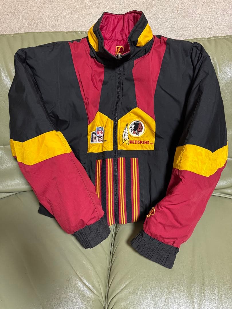 激レア　古着　RED SKINS ウォームアップジャケット　値下げ交渉可です