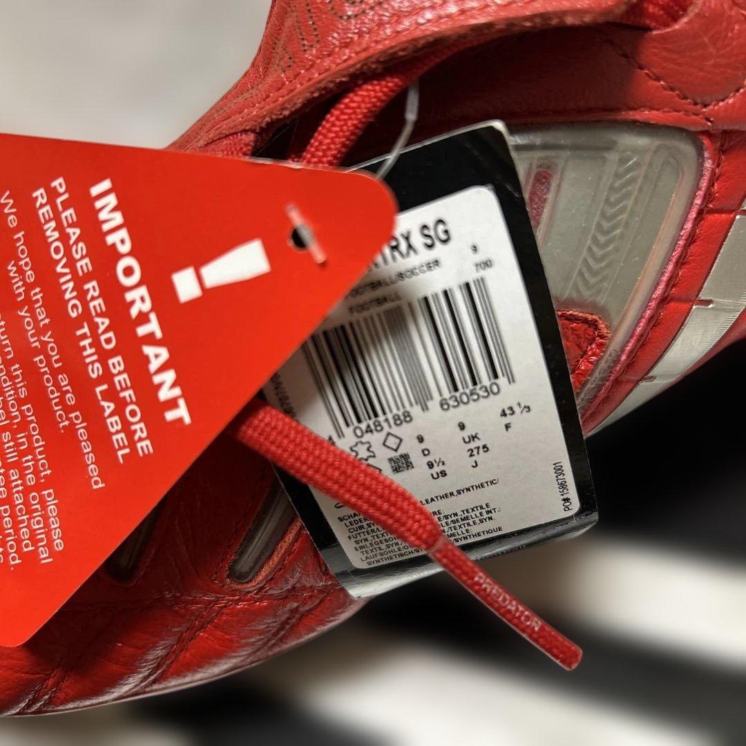 新品 adidas アディダス プレデター パワースワーブ SG 27.5cm