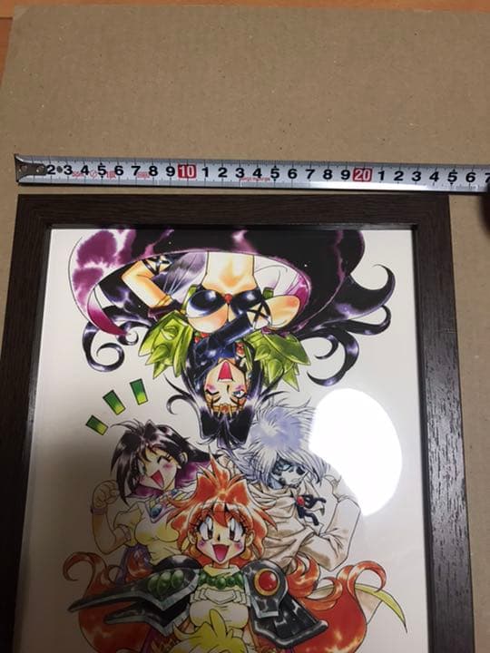 【値下】スレイヤーズ25周年展限定 アートグラフ 専用額付き