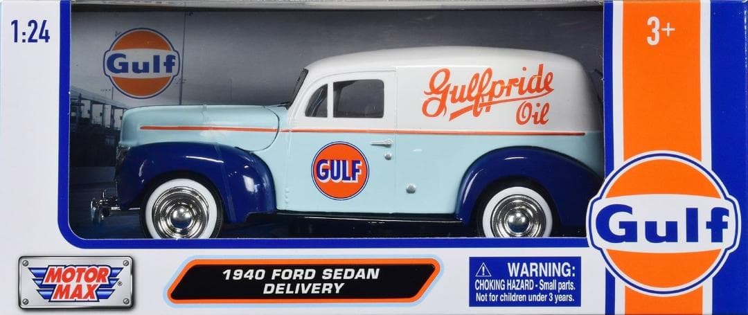 MM Mijo 1/24 1940 フォード セダンデリバリー \"Gulf\"
