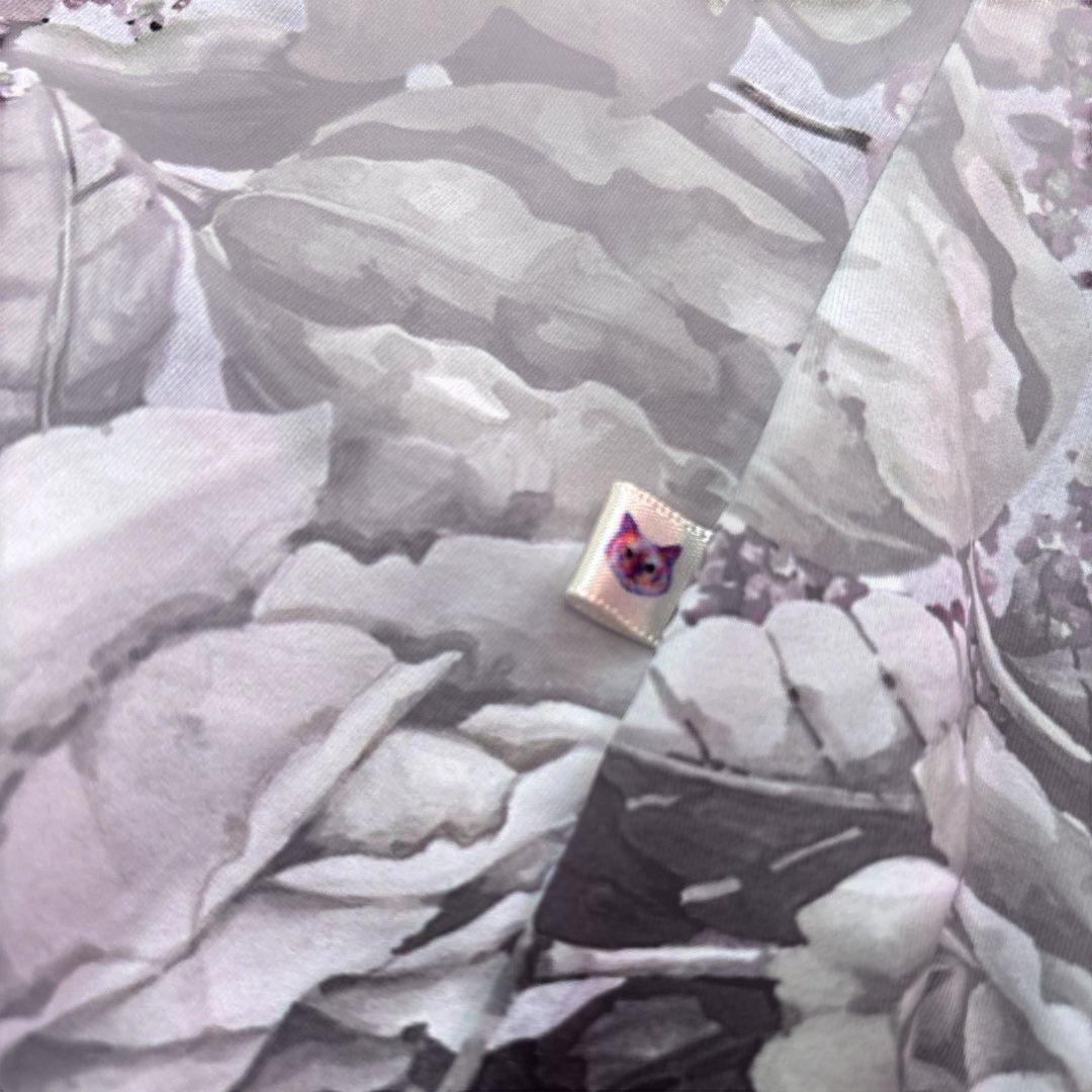 バレエ Unoa Flower gate sand gray Pique design