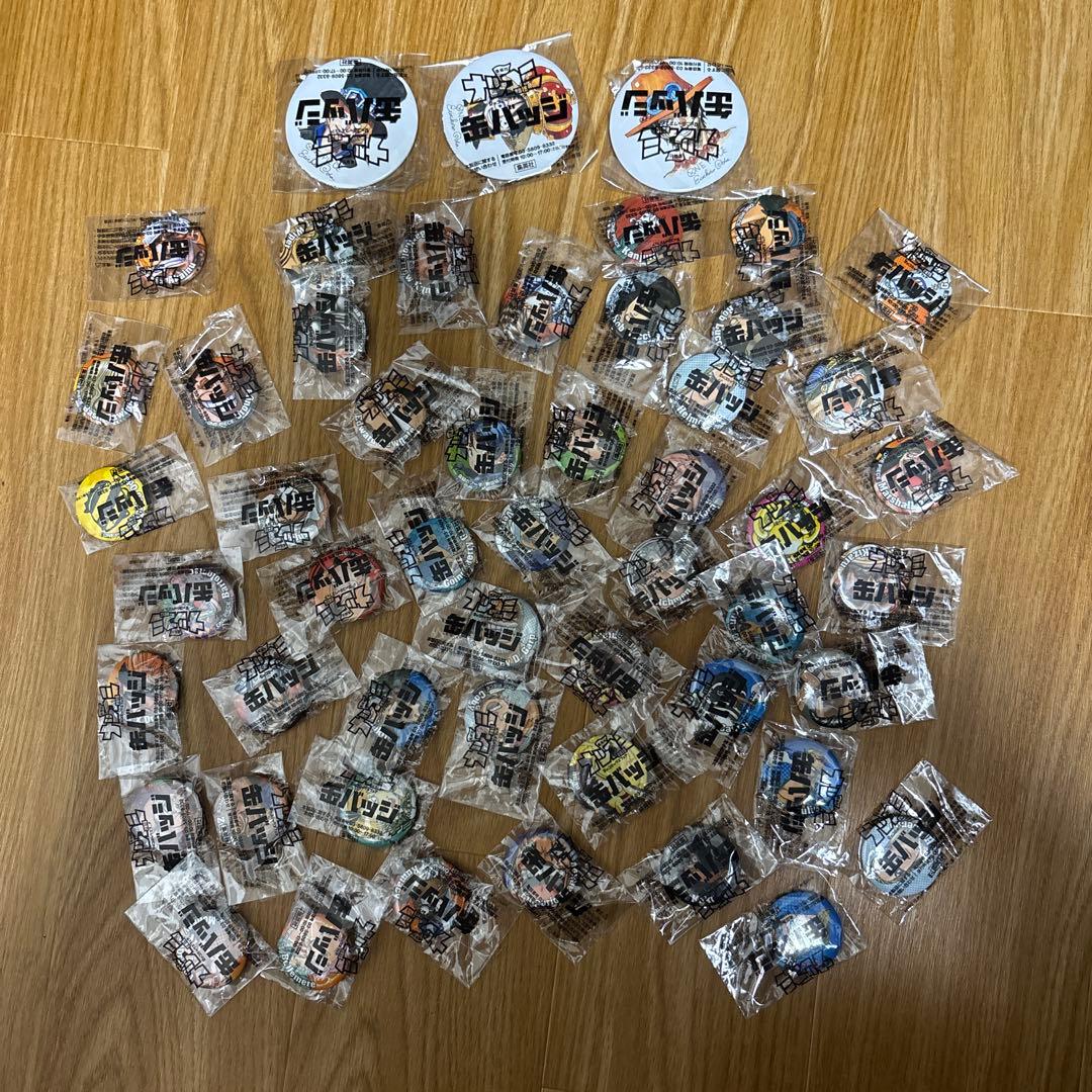 【新品未開封】ナツコミ2015缶バッジ　まとめ売り　ワンピース