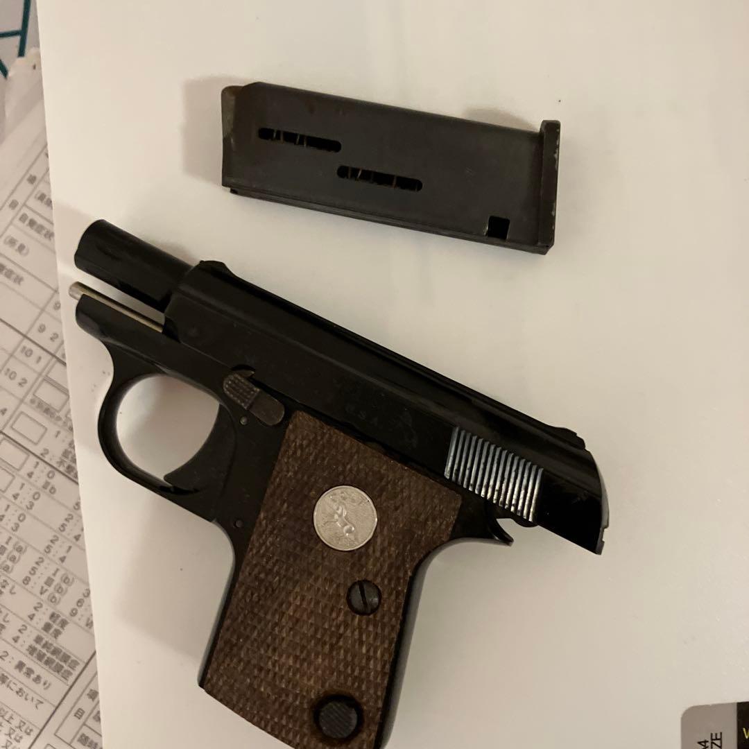 コルト .25オート　モデルガン　インサイドホルスター付