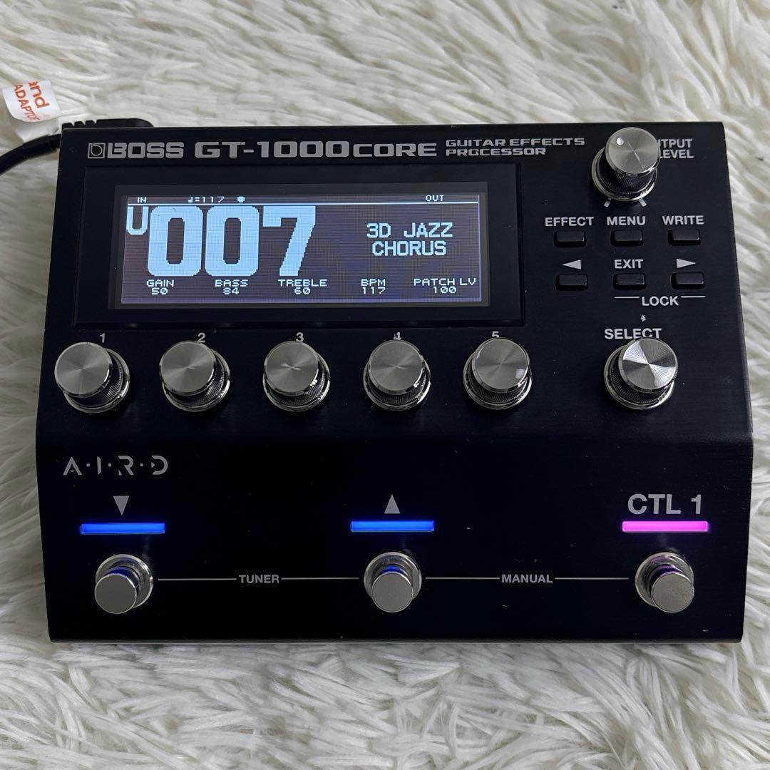 BOSS GT1000CORE ボス エフェクター ギター ベース　プリアンプ