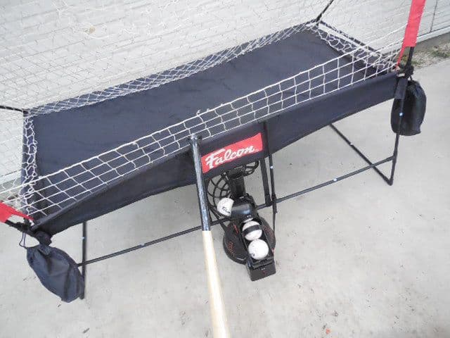 falcon ファルコン 野球 テニス トスマシーン 練習 ネット フルセット