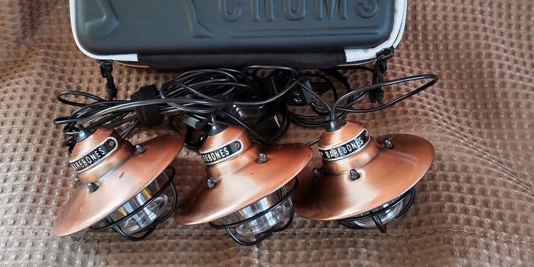 ベアボーンズ3連ライト(カッパー) BAREBONES +CHUMSマルチケース